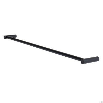 Porte-serviettes Stay 600, acier noir mat