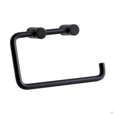 Porte-Papier Stay Acier Mat Noir