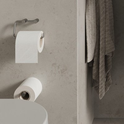 Porte-papier Stay Acier inoxydable brossé