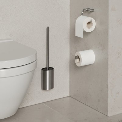Porte-papier de rechange Stay Acier inoxydable brossé