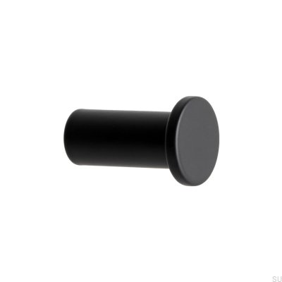 Porte-serviettes en acier noir mat Stay