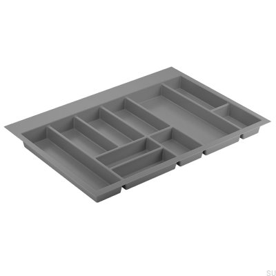 Range-couverts Basic 800 Gris foncé 725x523mm