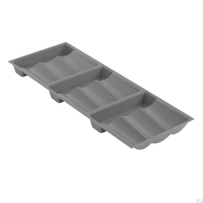 Insert à épices Basic Gris foncé 155x417mm