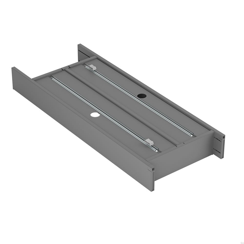 230005215--Wkład-do-szuflady-na-folię-Flex-Basic-II-Aluminiowy-Ciemnoszary-200/550mm-Beslag-Design-Skandynawskie-Uchwyty_1