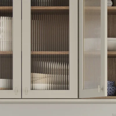 Bouton de meuble T-Bar Viva Steel Grey