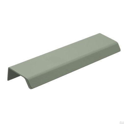 Poignée de meuble Edge Side 160, aluminium vert