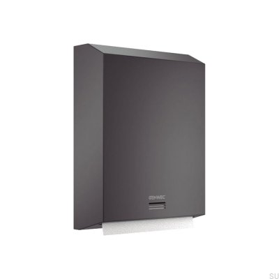 Distributeur d'essuie-tout Stay, acier noir mat