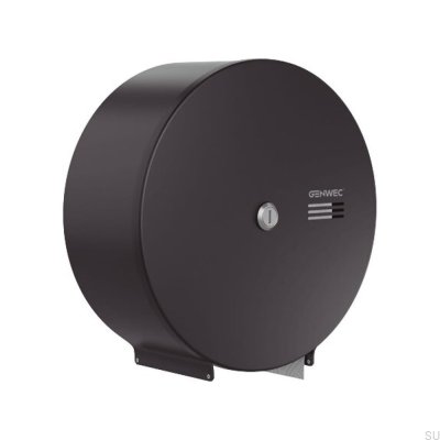 Porte-rouleau de papier toilette Jumpo Stay acier mat noir