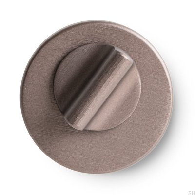 Serrure standard scandinave Helix 200 marron foncé