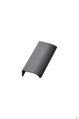 Poignée de meuble Edge Straight 100 Aluminium Anthracite