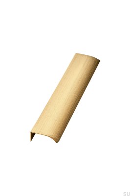 Bord droit 200 Aluminium Or foncé brossé Bord droit 200 Aluminium brossé Or foncé brossé