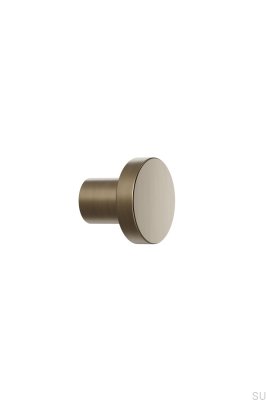 Bouton de meuble Dot 30, laiton patiné