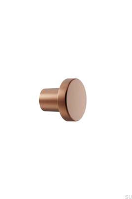 Bouton de meuble en cuivre brossé Dot 30