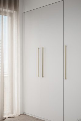 Poignée de meuble oblongue dorée Manor Long 640