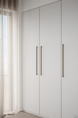 Poignée de meuble oblongue Manor Long 640 Bronze Antique