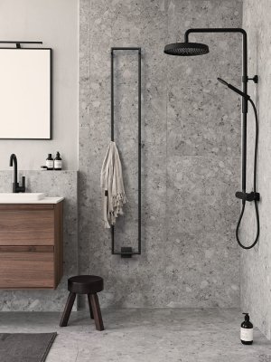 Set de douche ARM7200-150 Laiton Noir Mat