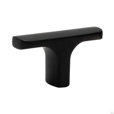 Bouton de meuble T-Bar Ethel, noir mat