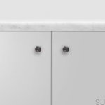 Zdjecie zestawu galek Linear gun metal frontalnie