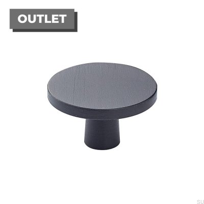 Bouton de meuble Plato Metal Black
