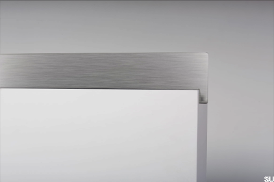 Poignée de meuble Jey 3000 edge, aluminium, non peinte