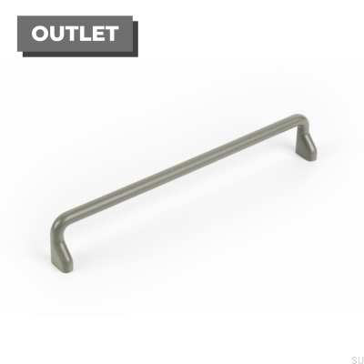 Poignée de meuble longue Soft 192 Gris Mat