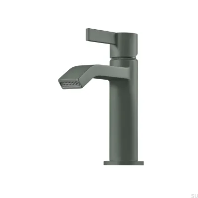 ARM071 robinet de lavabo en laiton vert cendré