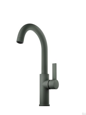 ARM078 robinet de lavabo en laiton vert cendré