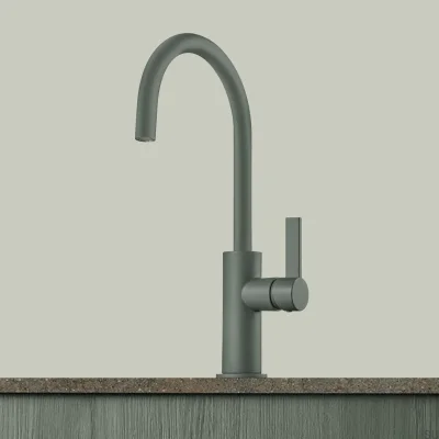 Robinet de cuisine en laiton vert cendré ARM180