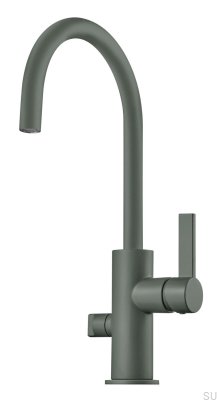 Robinet de cuisine avec valve pour lave-vaisselle ARM184 Laiton vert cendré