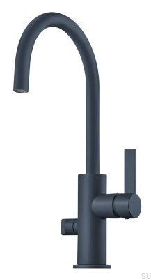 Robinet de cuisine avec valve pour lave-vaisselle ARM184 Deep Blue Brass
