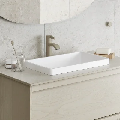 Robinet de lavabo ARM071 Laiton Greige