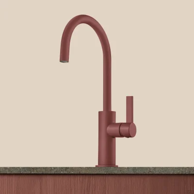 Robinet de cuisine en laiton brun rougeâtre ARM180