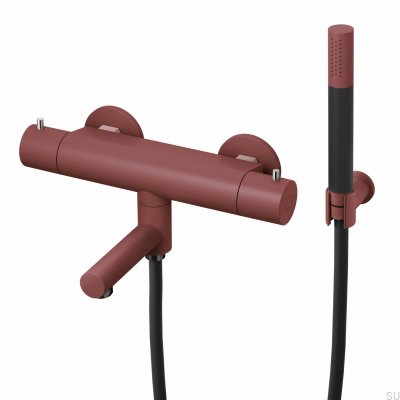 Robinet thermostatique de bain et de douche EVM026-150 Laiton brun rougeâtre