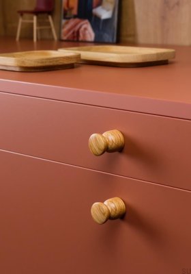 Bouton de meuble Pièce 25 Bois Chêne