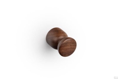 Bouton de meuble Pièce 25 Bois Noyer