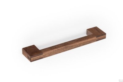 Poignée de meuble en bois de noyer Hako 160