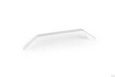 Poignée de meuble longue Dropp 160 Aluminium Blanc Mat