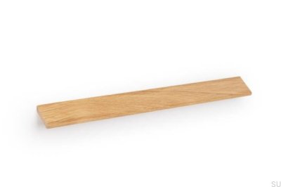 Poignée de meuble allongée en bois de chêne Cano 320