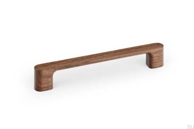 Poignée de meuble en bois de noyer Luv Wood 160
