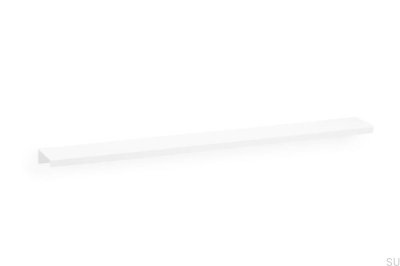 Bordure de meuble poignée de meuble Way 1056 Aluminium Blanc