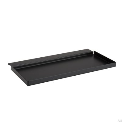 Étagère de cuisine Systema 305 en aluminium noir mat