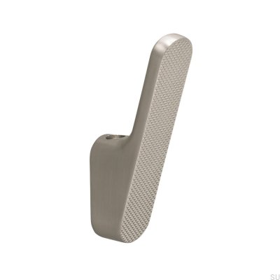 Support mural Vibe Grip en métal argenté brossé