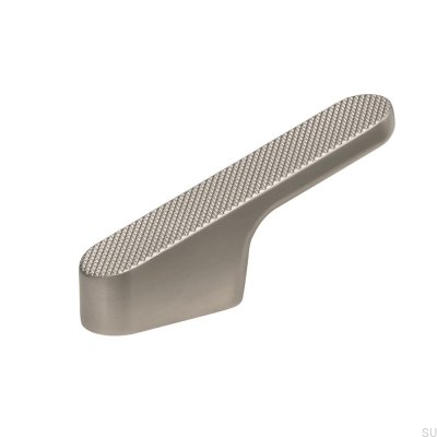 Support mural Vibe Grip en métal argenté brossé