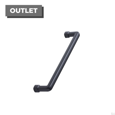 Poignée de meuble longue Equester 320 Noir Mat
