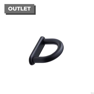 Bouton de meuble D-Lite 32 Noir Mat
