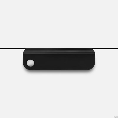  Poignée de meuble Edit O edge, laiton noir brossé
