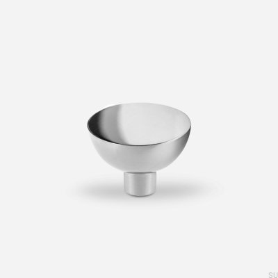 Bouton de meuble Luna M Laiton Chrome