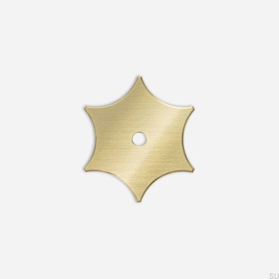 Set de table Pillow Star 35 en laiton brossé