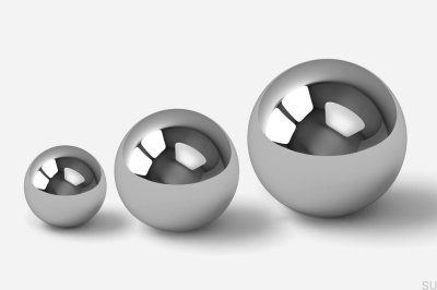 Bouton de meuble Odete S Laiton Argent Chrome