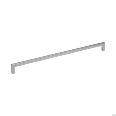 Poignée de meuble oblongue 0143 320 Aluminium brossé